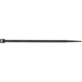 Morris Products Ultraviolet Black Nylon Cable Ties – 11 Inch Length –Heavy Duty, 50-Pound Tensile Strength – 3.19 Max Bundle Diameter - Cable Organization – UV Safe, UL Approved – Pack of 100