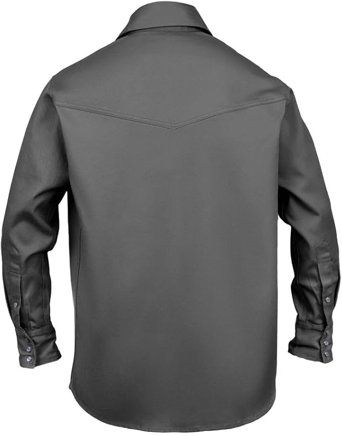 Just In Trend Flame Resistant Light Weight FR Shirt for Men - 88% Cotton, 12% Nylon, 7oz, NFPA 2112