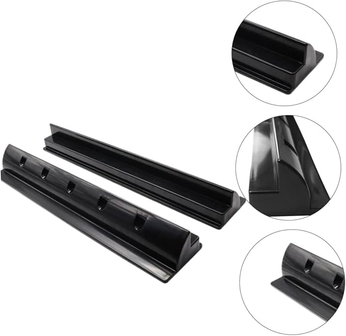 Solar Panel Roofrack Bracket Set 2pcs Abs Brackets Insulation Sturdy and Easy to Install