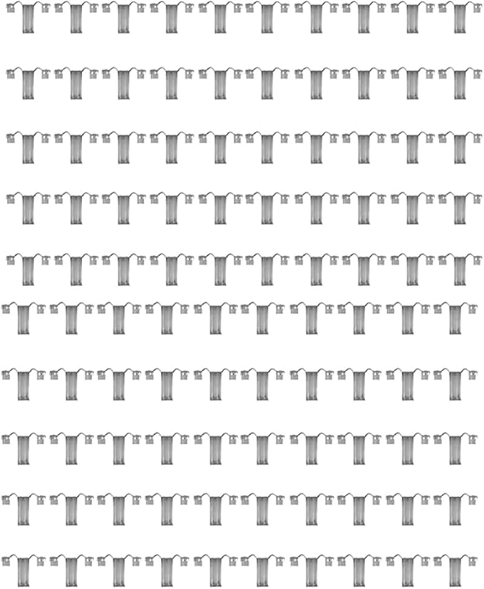 100PCS 30Mm Solar Panel Photovoltaic Water Guide Clip Stainless Steel Deflector Mud Drain Button Water Redirection Clips Easy to Use