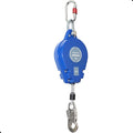 33FT Self Retracting Lifeline, Fall Protection Steel Wire SRL, Aluminum Housing Safety Retractable Lanyard, PPE Roofing Gear