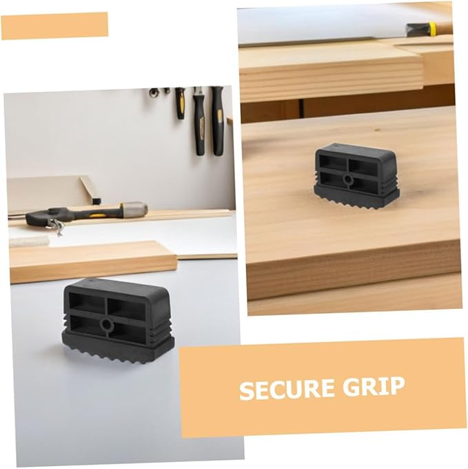 2pcs Rubber Ladder Foot Pads Non Slip Covers for Enhanced Safety and Stability Easy Installation for Home Use Noise Reduction Bumpers Compatible with All Ladder Types