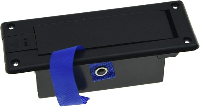 Dopro 9V Battery Cover Box Case Compartment with Pull String for Guitar Bass