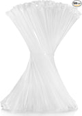 Cable Zip Ties 12 inch Cehony 500 Pack White Zip Ties Heavy Duty 50lbs Tensile Strength Plastic Zip Ties for Outdoor and Indoor Multi-Purpose Cable Ties Self-Locking UV Resistant Wire Ties Wraps