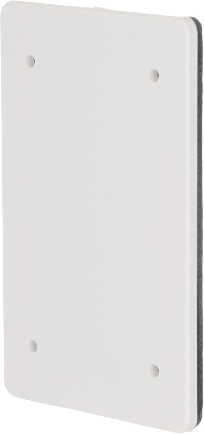 BELL PBC100WH Weatherproof Device Receptacle Blank Cover, Polycarbonate (PC), 1-Gang, White
