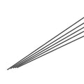 MECCANIXITY Carbon Fiber Rod, 1mm x 150mm Carbon Rod Bar for RC Airplane DIY Craft Kite Wing Tube Quadcopter Arm Repair Pack of 4