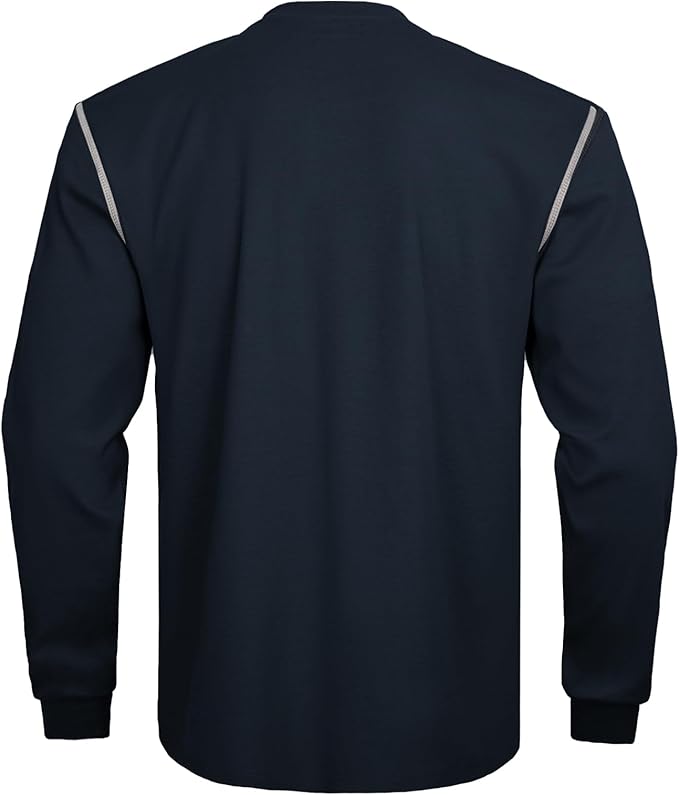 FR Shirts for Men CAT2/HRC2 Flame Resistant Shirts 6.5oz Light Weight Long Sleeve Fire Retardant Shirts