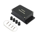 Electrical Box, Universal Junction Box,Dustproof Waterproof IP67 ABS Plastic Box,with Fixed Hole and 4pcs x M16 Cable Gland,6.2" x 3.5" x 2.4"/158 x 90 x 60mm,Black…