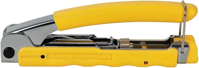 Klein Tools VDV211-048 Compression Crimper, Wire and Coaxial Crimper for Compression Connectors
