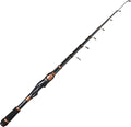 PLUSINNO Fishing Rod and Reel Combos, Bronze Warrior Toray IM6 Carbon Matrix Telescopic Fishing Rod Pole, 12 +1 Shielded Bearings Stainless Steel BB Spinning Reel, Travel Freshwater Fishing Gear