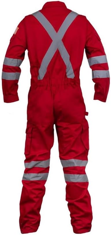 Premium High Visibility Hi Vis Coveralls with Leg Zipper
