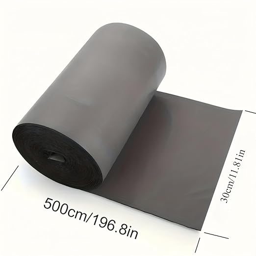 Heavy Duty Industrial roof Waterproof Tape, Suitable for Metal Surfaces, Corrugated Roofs, and Iron Plates - Durable, high-Grade sealant, Industrial roof Maintenance (Gray, 11.81n*196.85in)