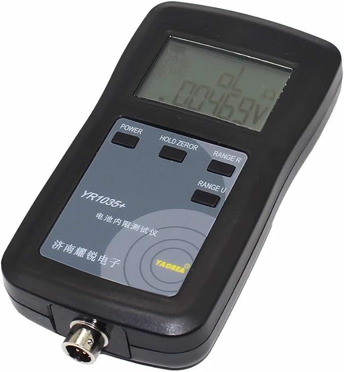 4 Line YR1035 Battery Internal Resistance Test Meter High Precision Battery Voltage Tester Digital Battery Analyzer (Set A)