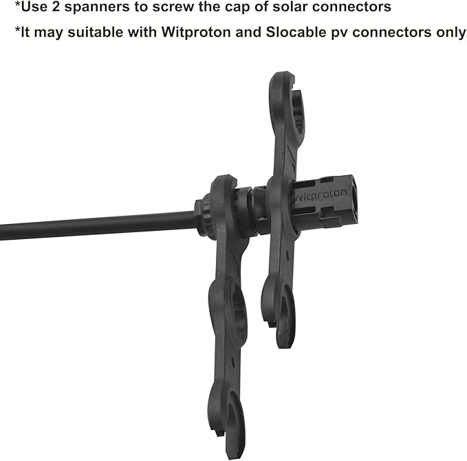 PPO PPE Hard Plastic Spanner for PV Solar Connector (2pcs spanners)