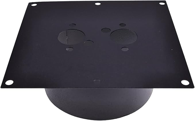 ZTUOAUMA 60mm Universal Stainless Steel Diesel Heater Turret Mount Plate 190278 292100190278 for Eberspacher Webasto Air Heaters and More RV Motorhome Camper Auxiliary Heating Furnace