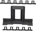 12pcs Guide Clamp Solar Panel Trickle Maintainer Drainage Clip Sturdy Construction Easy to Install for Outdoor Solar Panels