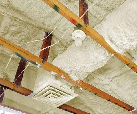 Akfix Thermcoat Fire Rated Spray Foam Insulation Kit 960 sq ft (48x27.1 oz.) - 11.32/2 inch Closed Cell Expanding Wide Sealant Thermal Insulation for Walls and Attic - Gun & Cleaner Included