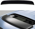 38inch 980mm Universal Fit Rain Snow Guard Sun Roof Wind Deflector,1pcs Tape-On Dark Smoke Tint Auto Moonroof Window Visor RN98