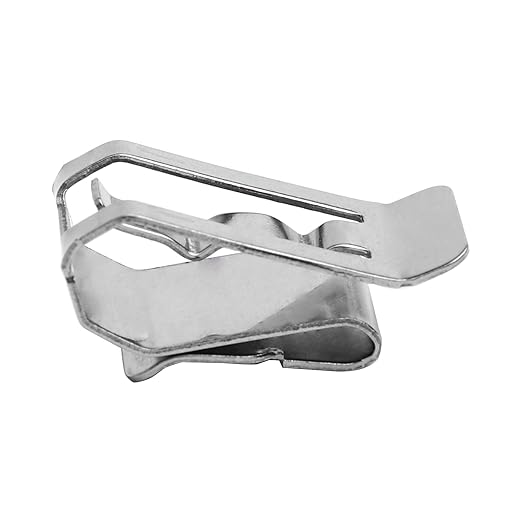 50pcs Stainless Steel Cable Clips, Wire Management for Solar, Trailer Boat, Silver