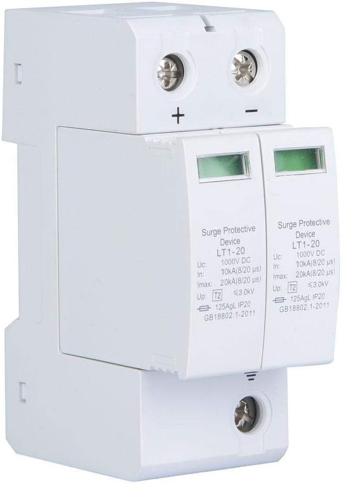 2P Circuit Breaker DC Photovoltaic Household Protector Low Voltage Arrester