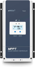 EPEVER 80A MPPT Solar Charge Controller 12V/24V/36V/48V DC Automatically Identifying System Voltage Max.PV 150V Solar Panel Regulator (Tracer 8415 an)