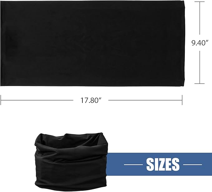 Sun UV Protection Face Mask Cooling Neck Gaiter Reusable Balaclava Bandana Scarf