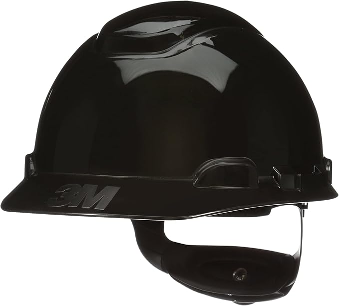 3M Hard Hat SecureFit H-700 Series Cap Style Safety Helmet with Uvicator Sensor, 4-Point Pressure Diffusion Ratchet Suspension