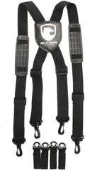 MELOTOUGH Police Suspenders for Duty Belt,Duty Belt Suspenders,Tactical Suspender for Men, Police & Law Enforcement