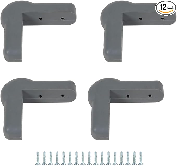 4.25 inch Rubber Corner Guard FZJ-03 Gray (12)