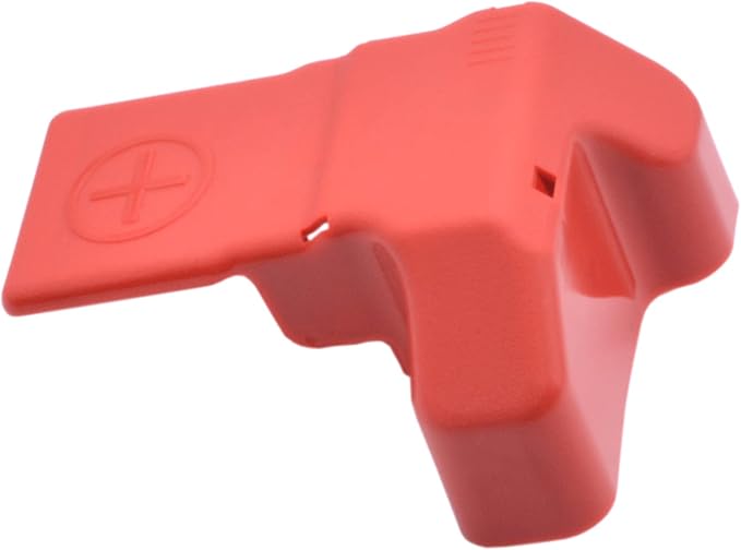 Under Hood Positive Battery Terminal Post Cover Compatible For 2013-2018 Dodge Ram 1500 2500 3500 4500 5500 4.7V8 5.7V8 68164628AA Red