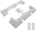 Solar Panel Mounting Brackets Kit, 7PCS RV Roof Mounts, No Drill, Caravans, Campervans (White)