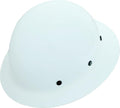 AFP Fiber Full Brim Hard Hat | 6 Point Ratchet Suspension | OSHA & ANSI Rated | Hard Hats for Men | Premium Construction Helmets for Safety