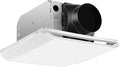 Bathroom Exhaust Fan Ceiling Mount 110CFM, Quiet Ventilation Fan 1.5 Sones with Hidden Grille Cover & Metal Motor, 4-inch Duct Household Extractor, Ideal for Bathroom Remodeling (White)