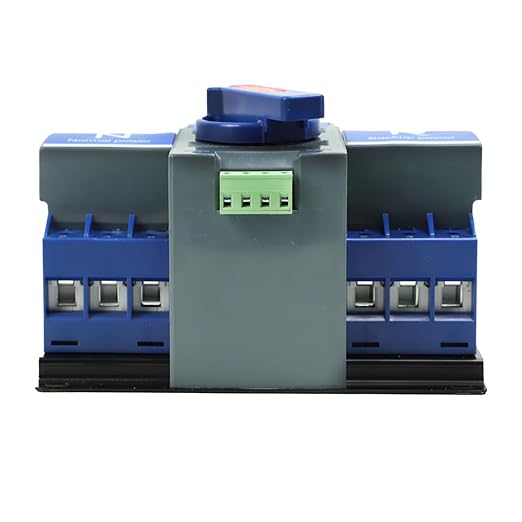Dual Power Automatic Transfer Switch 110V 3P 63A Generator Changeover Switch for Home Backup Power Supply ATS 50HZ 60HZ