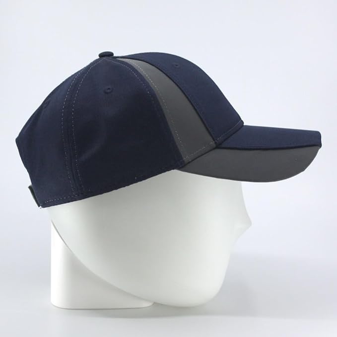 The Vintage Year Reflective High Visibility Piping Neon Polyester Twill Low Profile Structured Baseball Cap