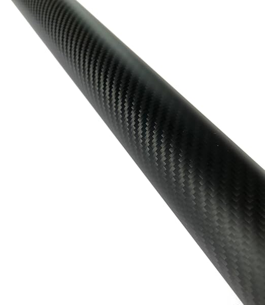 1pcs Carbon Fiber Tube 50x47x500mm,6~50mm Available, 3K roll Wrapped Twill Matte Finish.
