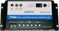 EPEVER EPIPDB-COM Series Dual Battery Solar Charge Controller 20A 12V/24V Auto Work for RVs Caravans and Boats etc Duo Battery Solar Charging System