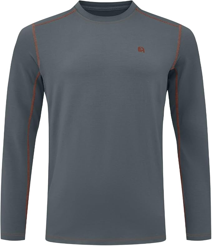 FR Shirts for Men 6oz Lightweight Stretch Work Shirt with Decorative Shoulder Stitch Design Flame Resistant Long Sleeve CAT2
