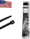 Kable Kontrol Made in USA Cable Zip Ties, 50 Pcs 36 Inch Black, 175 Lbs Tensile Strength, Self-locking UV Resistant Plastic Nylon Wire Ties, for Indoor or Outdoor Use