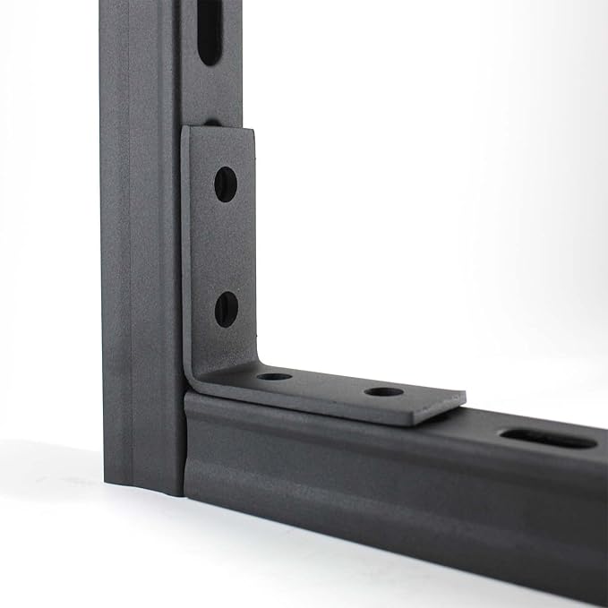 4 Pack Starlink Base Mount DIY 1-5/8" 12 Gauge Metal Strut Channel, Slotted,Steel Shelf Bracket,Display Bracket,DIY Projects,24“ Long.