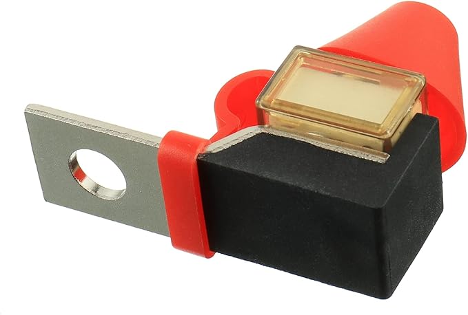 100 AMP MRBF Terminal Block Fuse Holder Single Stud 5/16" (M8) Compact Rated Battery Fuse 100A