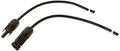 Renogy One Pair of 9In 12AWG Adaptor Kit Solar Cable Wire PV with Female & Male Connectors Connect Solar Panel and Charge Controller