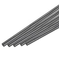 MECCANIXITY Carbon Fiber Rod, 9mm x 200mm for RC Airplane DIY Tool Wing Tube Quadcopter Arm, Pack of 5
