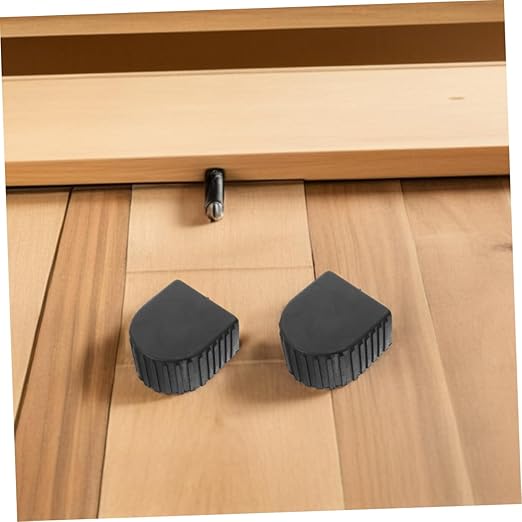 Cabilock 4Pcs Ladder Top Covers Non Slip Caps for Extension Ladders Safety Enhancer Fall Prevention Stabilizers Lightweight Easy to Install Ladder Accessories