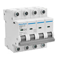 Heschen DC Miniature Circuit Breaker, HSB6C-DC, 4 Poles, DC1000V 32A, Photovoltaic Circuit Breaker, for Solar PV System Solar Panels Grid System, 35mm DIN Rail Mounting
