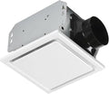 Homewerks 7140-50 Bathroom Fan Ceiling Mount Exhaust Ventilation, 1.0 Sones, 50 CFM, White
