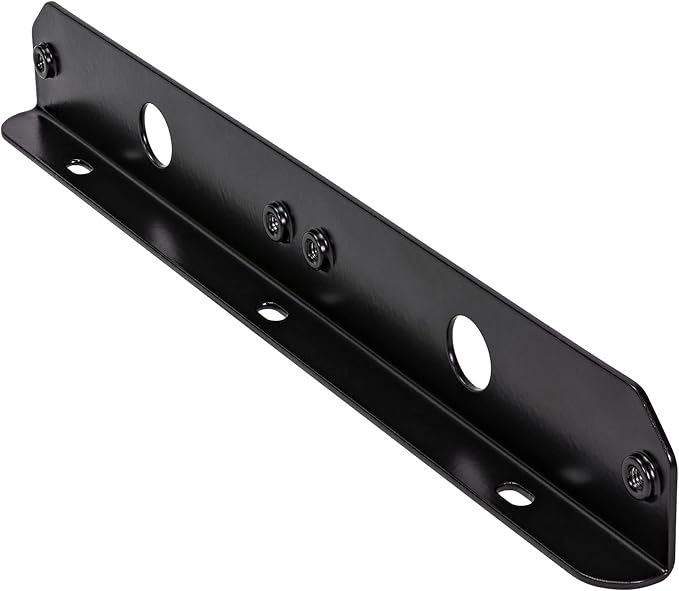 LAMPHUS Dual Parallel L-Shaped Mounting Bracket PlanarFlash Lighthead [Rust Resistant] [Powder Coated] [Fits up to 2 PlanarFlashes] - Perfect for Pickup Trucks, ATVs, and Cars