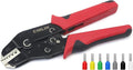 SN-06WF Ferrule Crimping Tool,24-10 AWG Sleeves Ferrule Ratchet Wire Crimping Tool,End-Sleeve Terminals Crimper