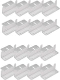 BougeRV 16 Units Solar Panel Mounting Bracket Kits, Solar Panel mounting z Brackets, RV Solar Panel mounting Brackets for Solar Panel, Supporting for RV, Roof, Boat, Off-Grid