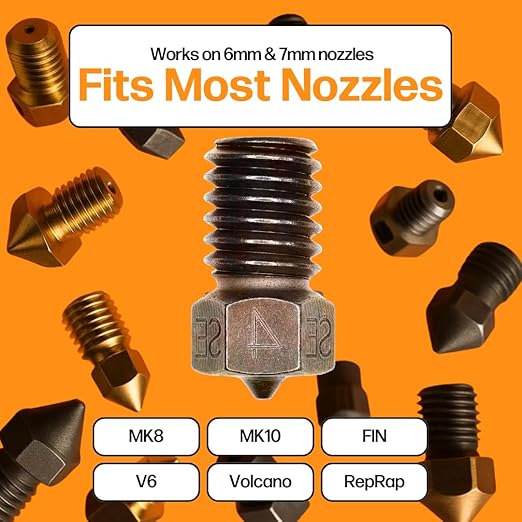 Nozzle Torque Wrench: 1.5 Nm By Slice Engineering | Simplifies Nozzle Changes | Hassle-Free Nozzle Swaps | Correctly Seals Nozzle Onto The Hot Block | One-Handed Nozzle Changes with Mosquito Hotends